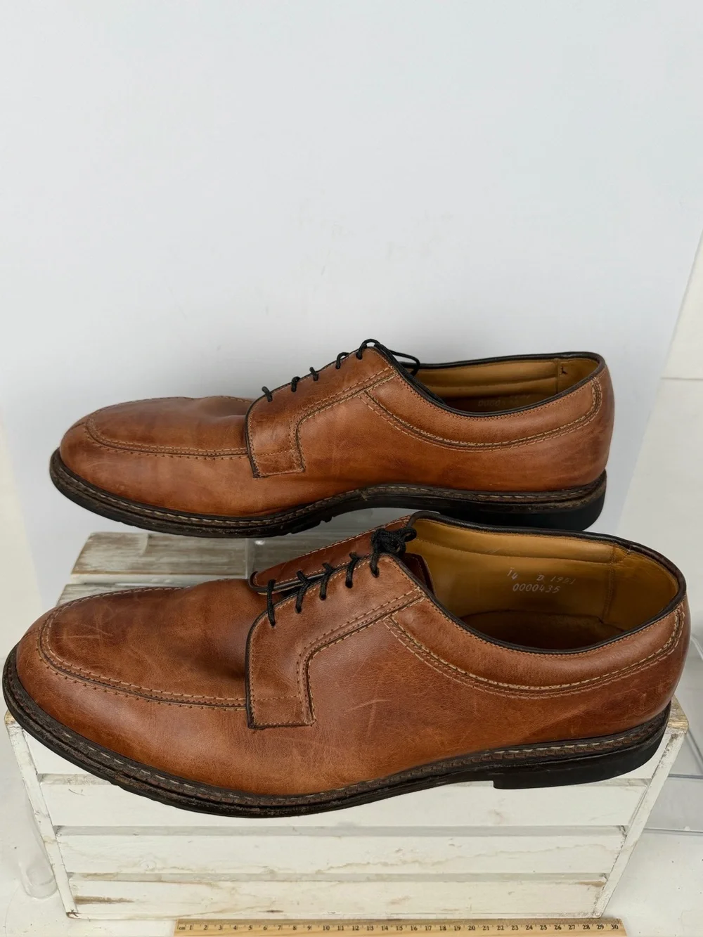 Allen Edmonds Wilbert comfort shoes in brown leather Men’s size 14D